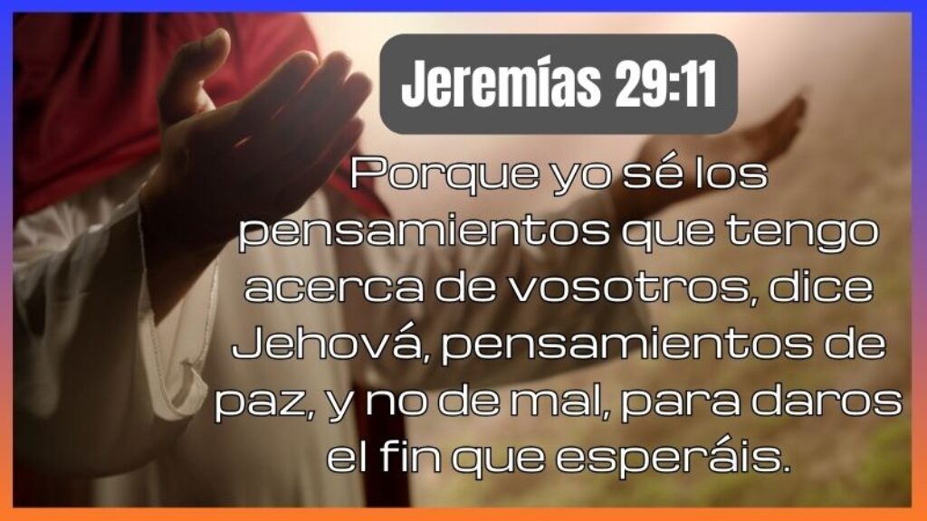 Jeremías 29:11