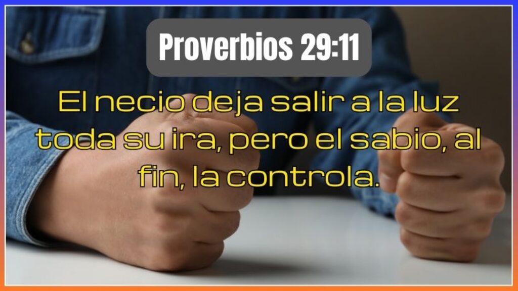 Proverbios 29:11