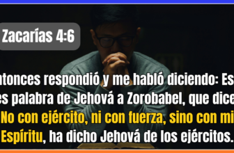 Zacarías 4:6